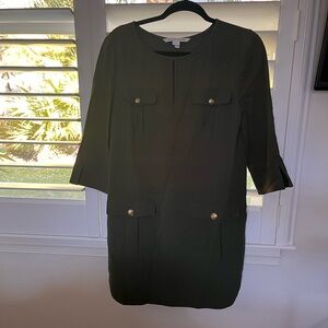 Diane Von Furstenberg Dark Green Dress